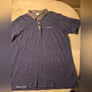 Columbia  Polo Shirt with Collar Mens XL